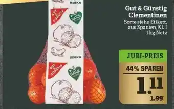 Marktkauf Gut & Günstig Clementinen Angebot