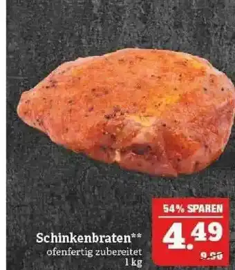 Marktkauf Schinkenbraten Angebot