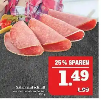 Marktkauf Salamiaufschnitt Angebot