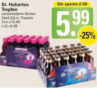 WEZ St. Hubertus Tropfen 24x0,02Ltr. Flasche Angebot