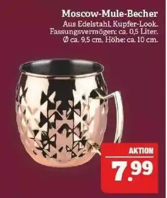 Marktkauf Moscow-mule Becher Angebot