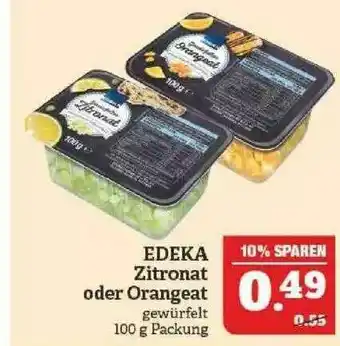 Marktkauf Edeka Zitronat Oder Orangeat Angebot