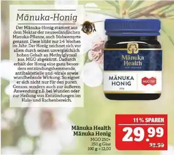 Marktkauf Manuka Health Manuka Honig Angebot