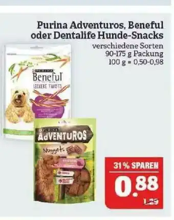 Marktkauf Purina Adventuros, Beneful Oder Dentalife Hunde-snacks Angebot