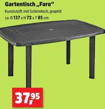 Thomas Philipps Gartentisch ,,Faro" Angebot