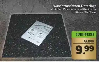 Marktkauf Waschmaschinen-unterlage Angebot