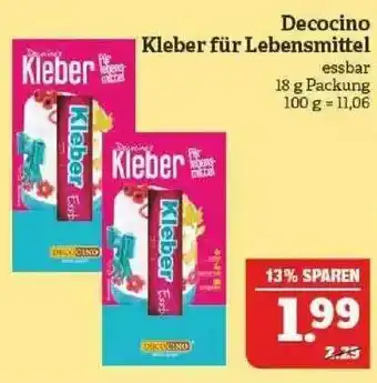 Marktkauf Decocino Kleber Für Lebensmittel Angebot