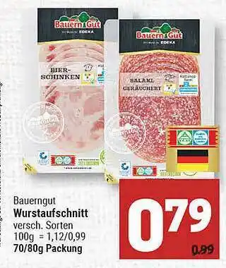 Marktkauf Bauerngut Wurstaufschnitt Angebot