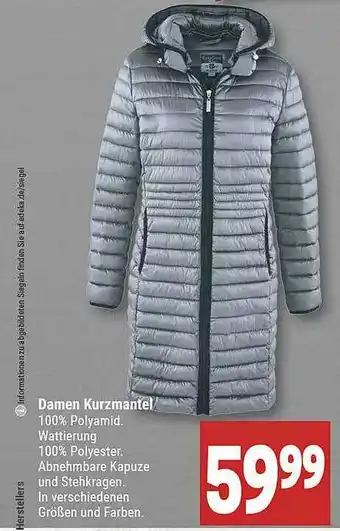 Marktkauf Damen Kurzmantel Angebot