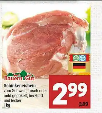 Marktkauf Bauern Gut Schinkeneisbein Angebot