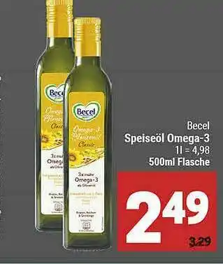 Marktkauf Becel Speiseöl Omega-3 Angebot