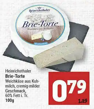 Marktkauf Heinrichsthaler Brie-torte Angebot