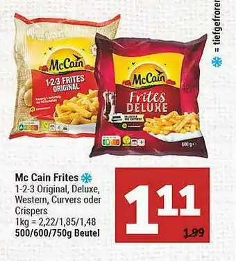 Marktkauf Mccain Frites Angebot