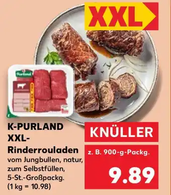 Kaufland K-PURLAND XXL- Rinderrouladen 900g Angebot