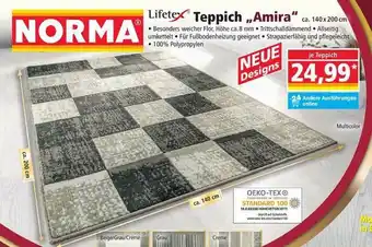 Norma Lifetexx Teppich „amira” Angebot