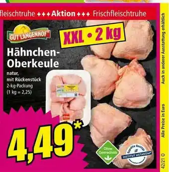 Norma Gut Langenhof Hähnchen-oberkeule Angebot