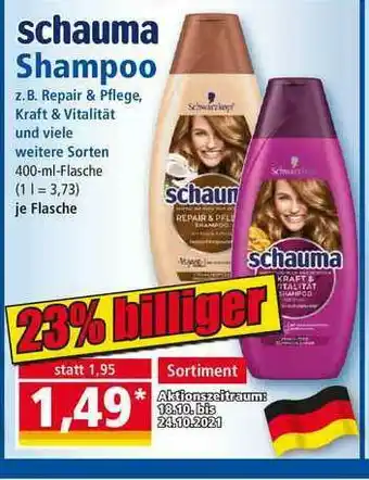 Norma Schauma Shampoo Angebot