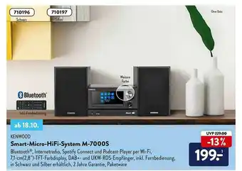 Aldi Nord Kenwood Smart-micro-hifi-system M-7000s Angebot