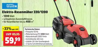 Thomas Philipps Güde Elektro-Rasenmäher 320/1200 Angebot