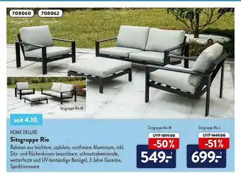 Aldi Nord Home Deluxe Sitzgruppe Rio Angebot