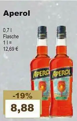 Bilgro Aperol Angebot