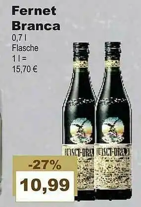 Bilgro Fernet Branca Angebot