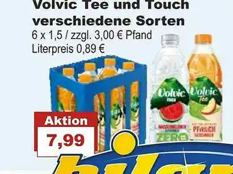 Bilgro Volvic Tee Und Touch Verschiedene Sorten Angebot