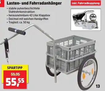 Thomas Philipps Lasten und Fahrradanhänger Angebot