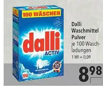 CITTI Markt Dalli Waschmittel Angebot