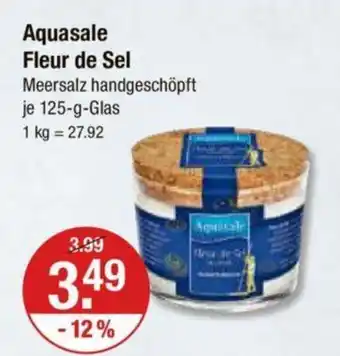 V Markt Aquasale Fleur de Sel je 125-g-Glas Angebot