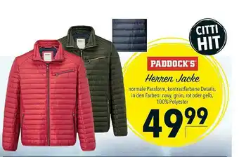 CITTI Markt Paddock's Herren Jacke Angebot