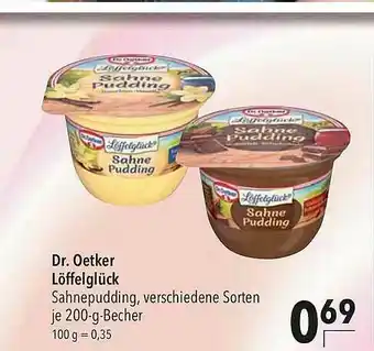 CITTI Markt Dr Oetker Löffelglück Angebot