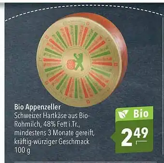 CITTI Markt Bio Appenzeller Angebot