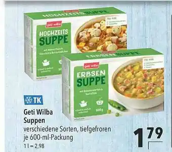 CITTI Markt Geti Wilba Suppen Angebot