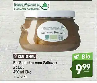 CITTI Markt Bio Rouladen Vom Galloway Angebot