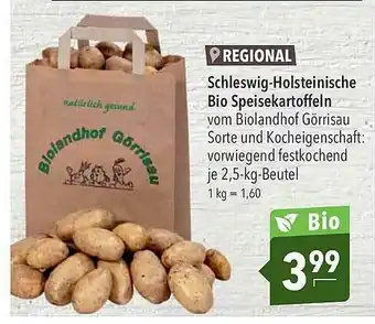 CITTI Markt Schleswig-holsteinische Bio Speisekartoffeln Angebot