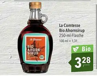 CITTI Markt La Comtesse Bio Ahornsirup Angebot