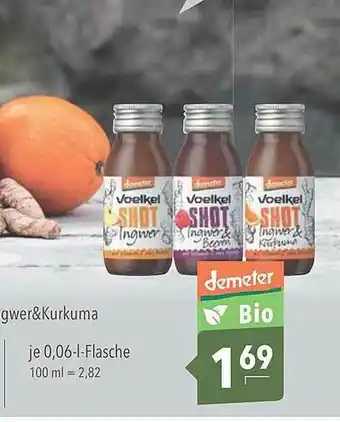 CITTI Markt Ingwer & Kurkuma Voelgel Shot Angebot