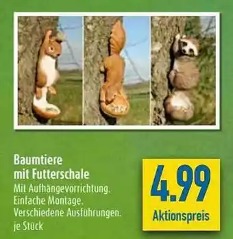 diska Baumtiere Mit Futterschale Angebot