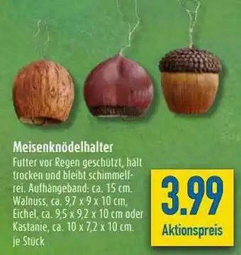 diska Meisenknödelhalter Angebot