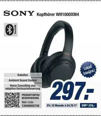 Expert Bening Sony Kopfhörer Wh1000xm4 Angebot