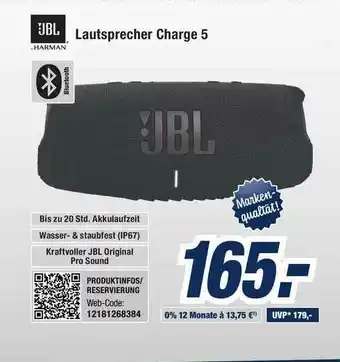 Expert Bening Jbl Lautsprecher Charge 5 Angebot