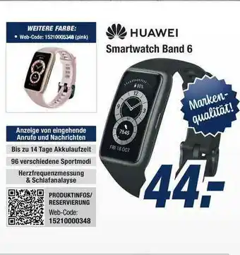 Expert Bening Huawei Smartwatch Band 6 Angebot