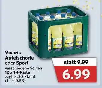 Combi Vivaris Apfelschorle Oder Sport Angebot