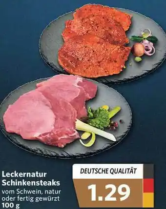 Combi Leckernatur Schinkensteaks Angebot