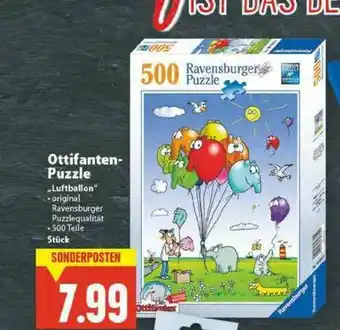 E-Center Ottifanten Puzzle Angebot