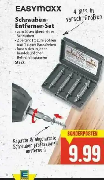 E-Center Schrauben Entferner-set Angebot