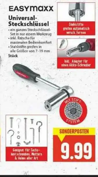 E-Center Universal-steckschlüssel Angebot