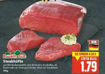 E-Center Steakhüfte Bauern Gut Angebot