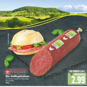 E-Center Bio-geflügelsalami Angebot